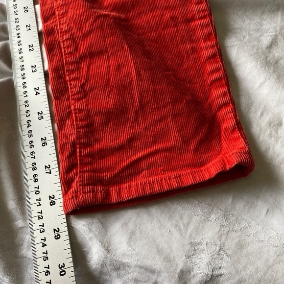 GAP 1969‎ Women's Red Corduroy Pants Size 6/28R - Picture 9 of 10